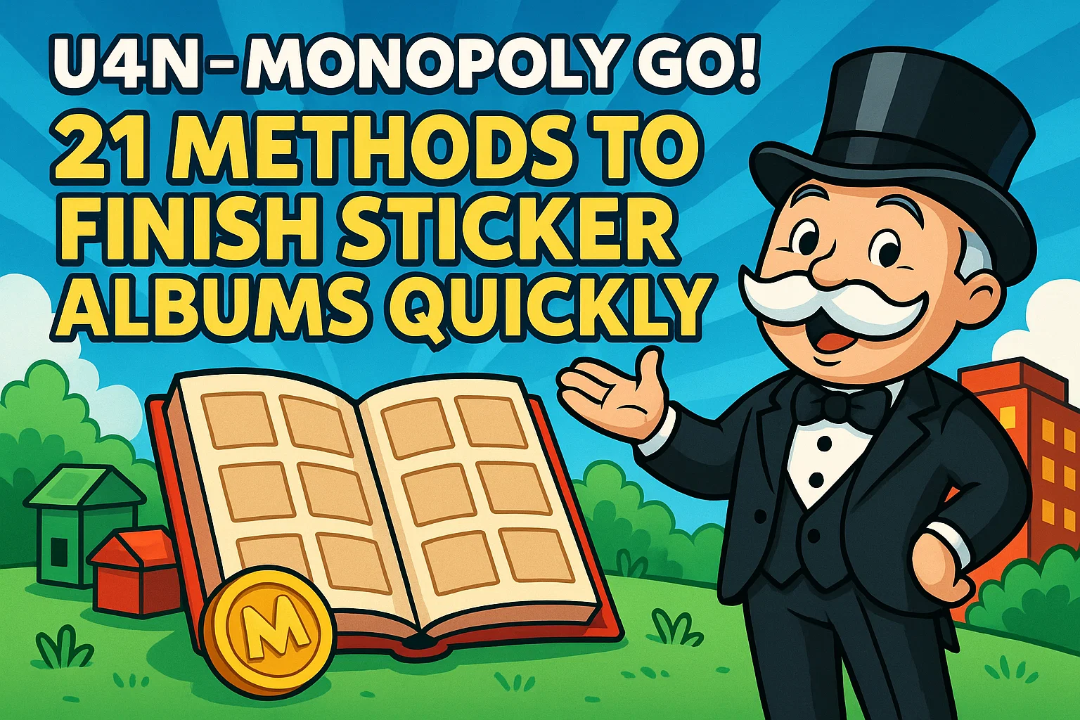 Monopoly Go: 21 Methods to Finish Sticker Albums Quickly