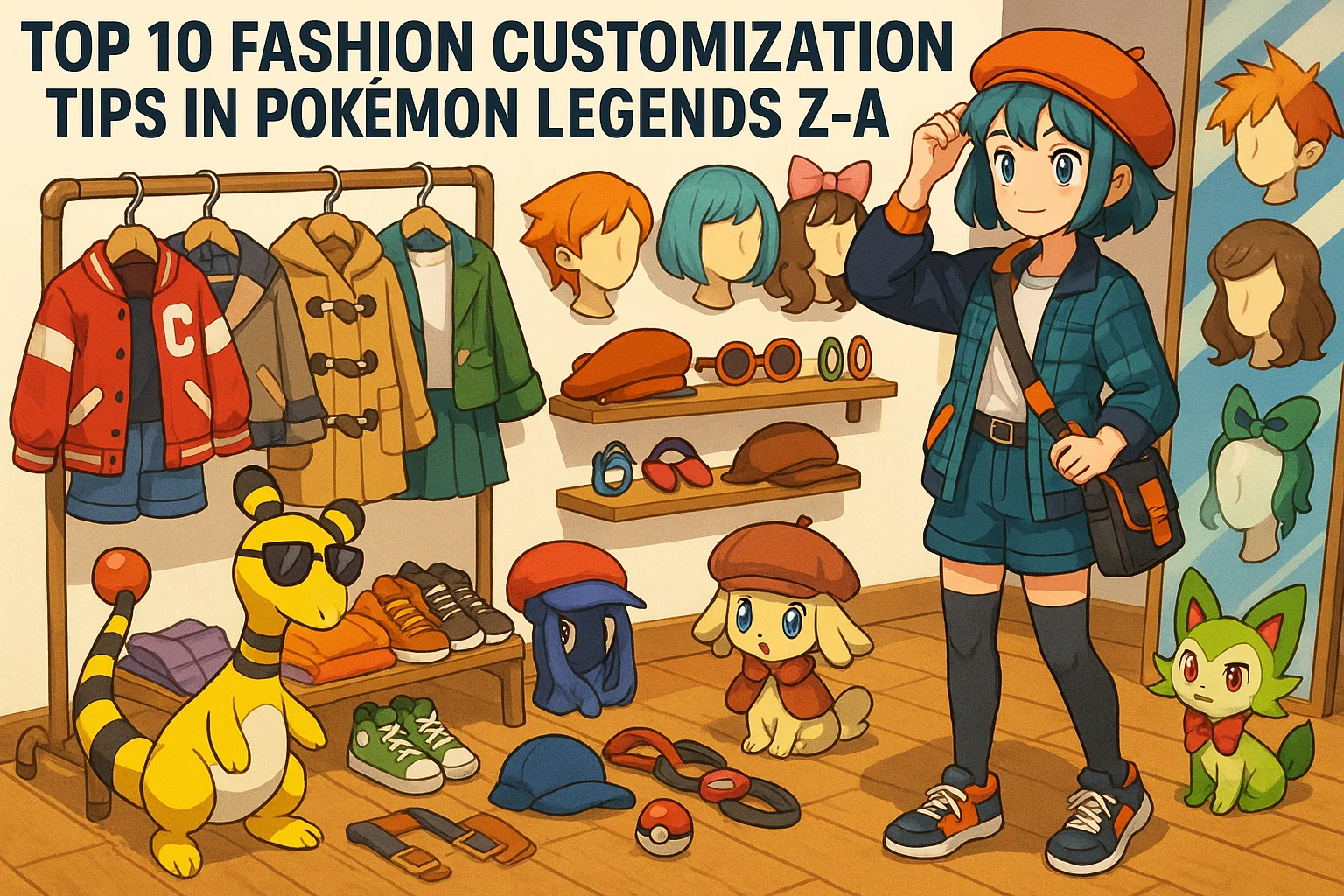 Top 10 Best Fashion Customization Tips in Pokémon Legends ZA