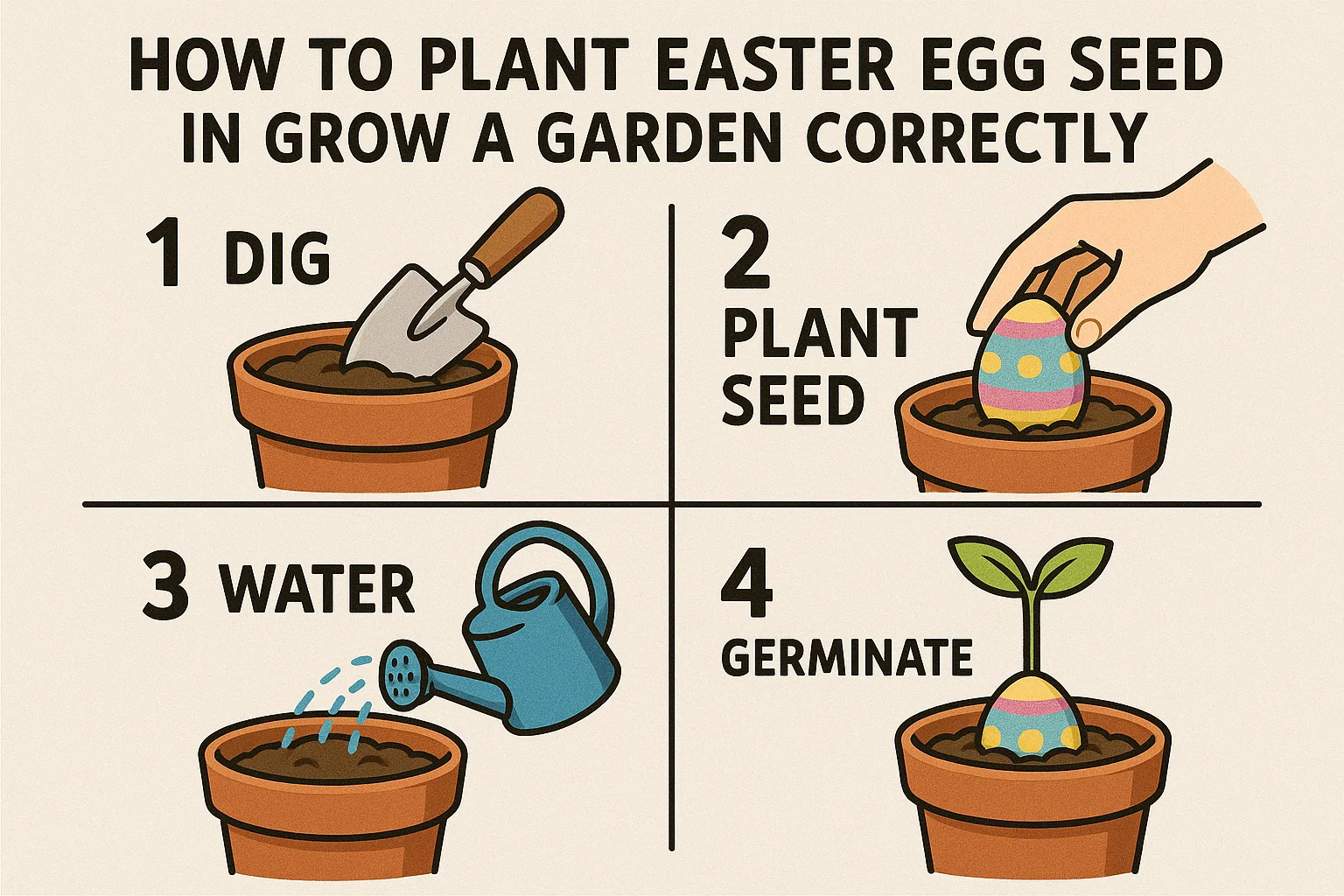 How to Plant Easter Egg Seed in Grow A Garden Correctly