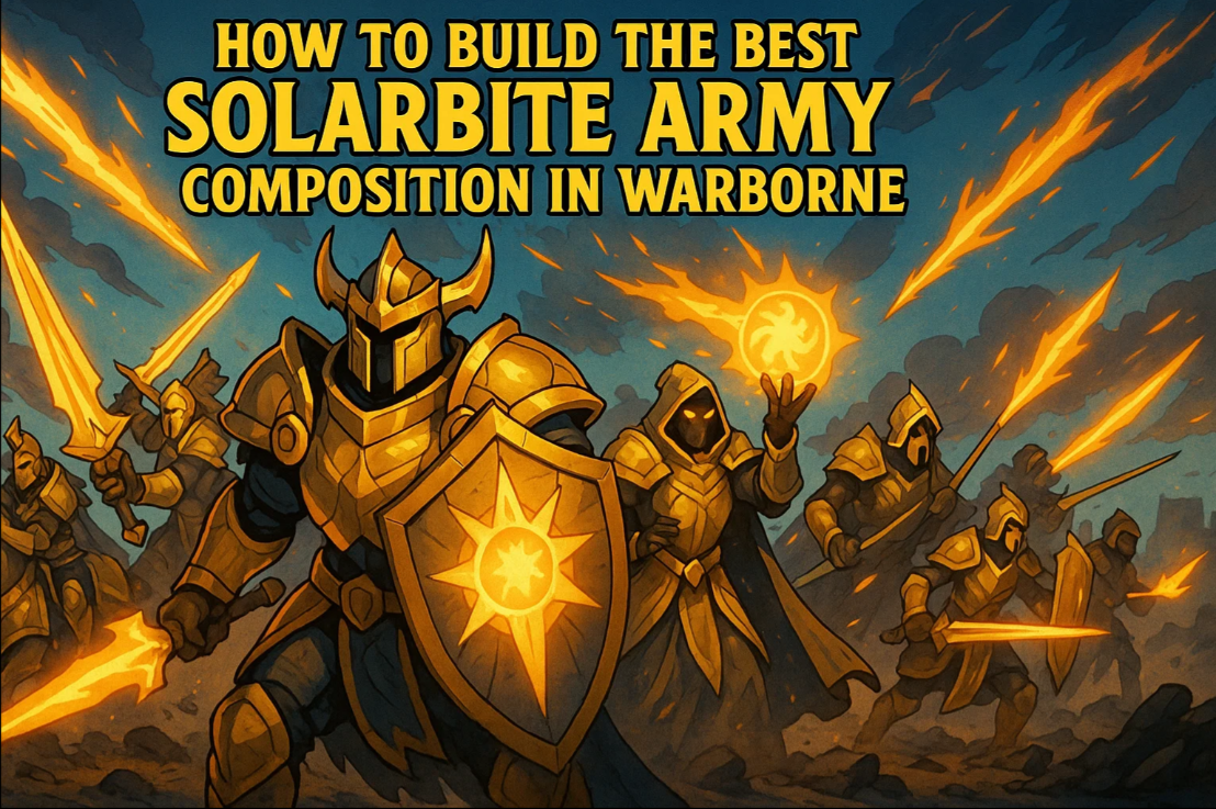 How to Build the Best Solarbite Army Composition in Warborne