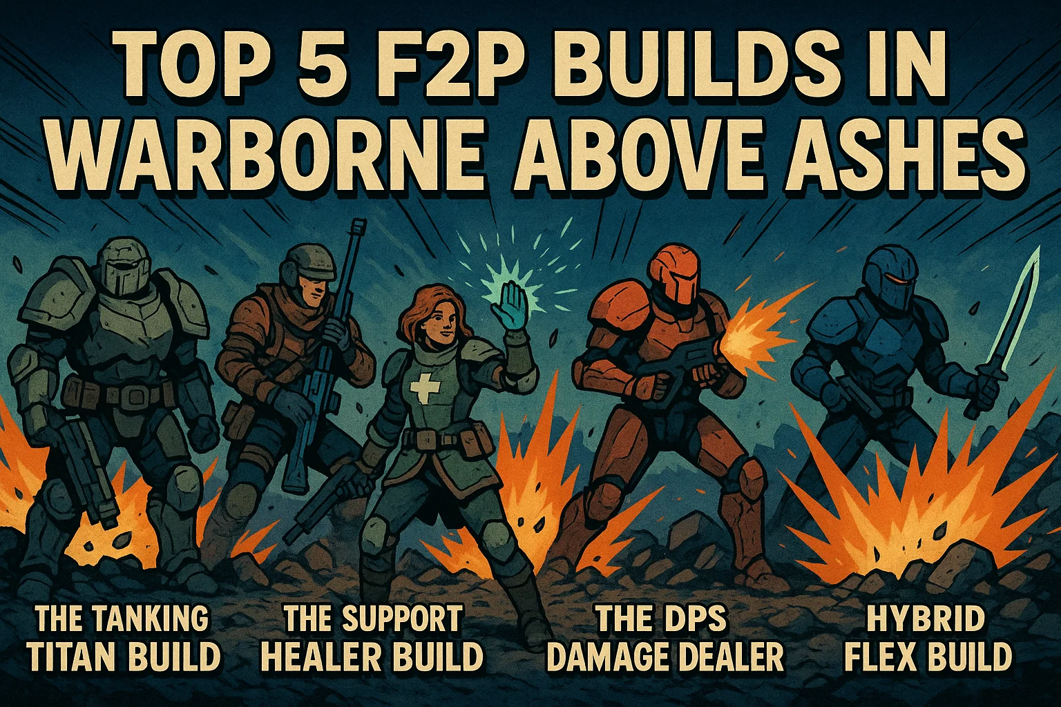 Top 5 F2P Builds in Warborne Above Ashes You Need to Try