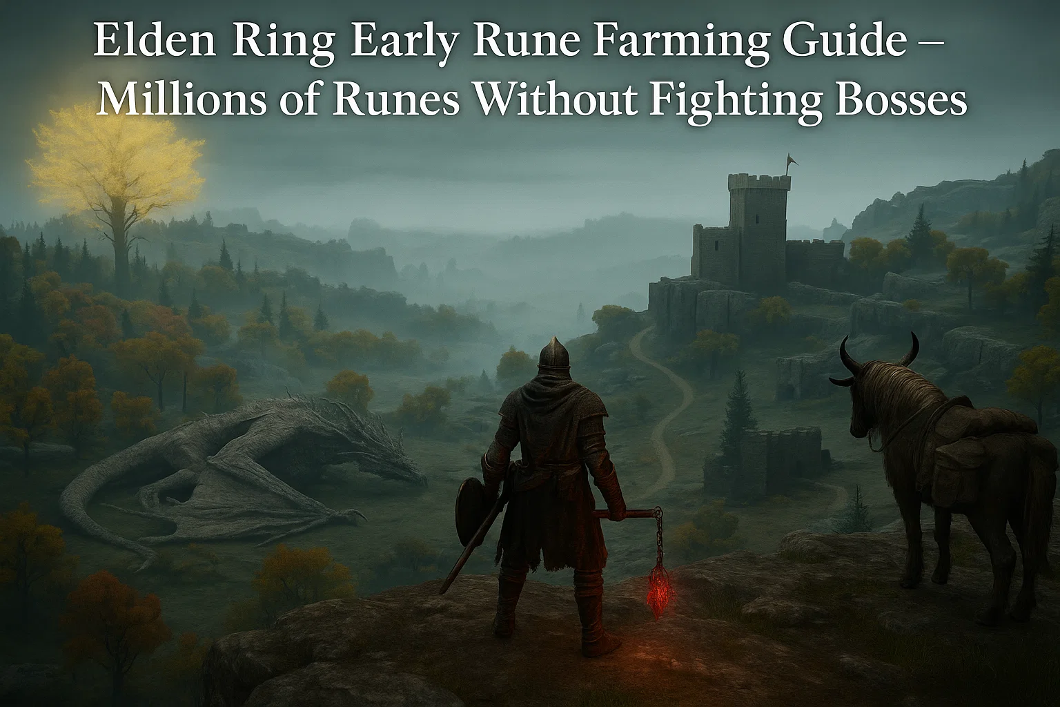 Elden Ring Early Rune Farming Guide – How to Earn Millions Fast Without Fighting Bosses