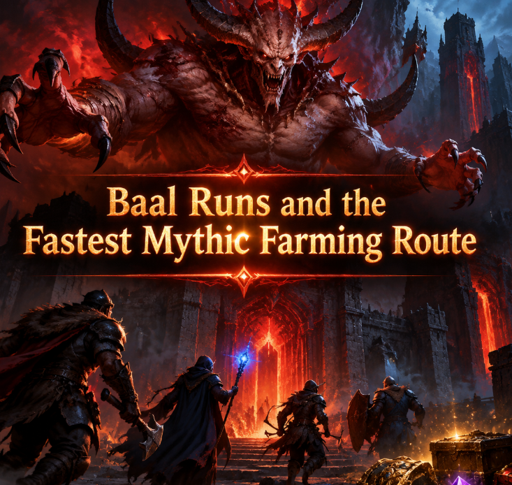 Diablo 4 Season 15: Baal Runs and the Fastest Mythic Farming Route
